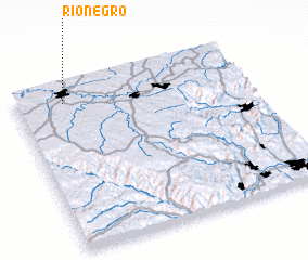 3d view of Rio Negro