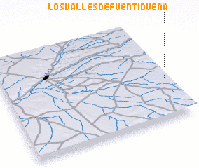 3d view of Los Valles de Fuentidueña