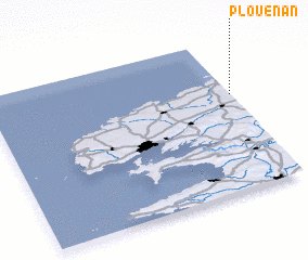 3d view of Plouénan