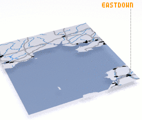 3d view of East Down