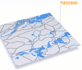 3d view of Tiessogo