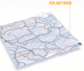 3d view of Oulad Taïeb