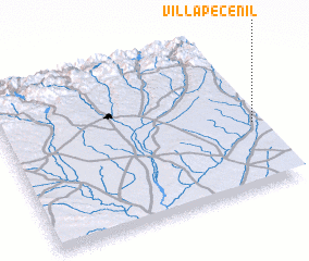 3d view of Villapeceñil