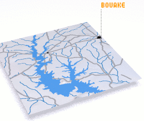 3d view of Bouaké