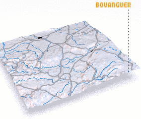 3d view of Bou Anguer