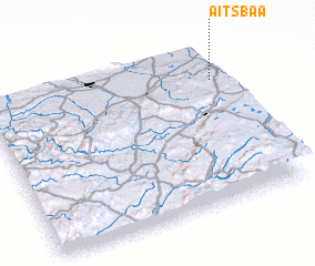 3d view of Aït Sbaa