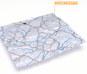 3d view of Aïn Cheggag