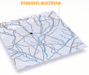 3d view of Prado de la Guzpeña