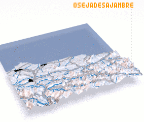 3d view of Oseja de Sajambre