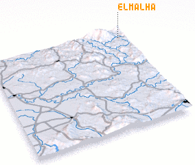 3d view of El Malha