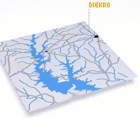 3d view of Diékro