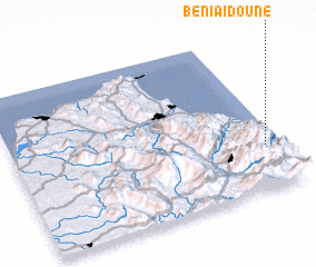 3d view of Beni Aïdoune