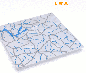 3d view of Diomou
