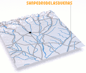 3d view of San Pedro de las Dueñas