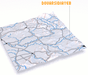 3d view of Douar Sidi Ayeb