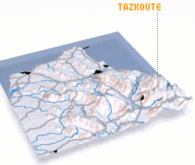 3d view of Tazkoute