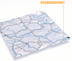 3d view of Douar Anounat