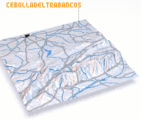 3d view of Cebolla del Trabancos