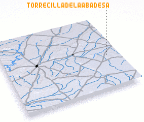 3d view of Torrecilla de la Abadesa