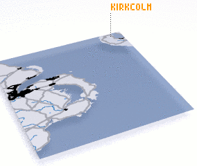 3d view of Kirkcolm