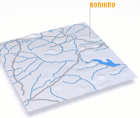 3d view of Bonikro