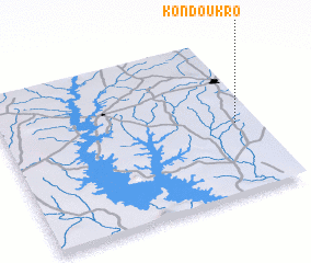 3d view of Kondoukro