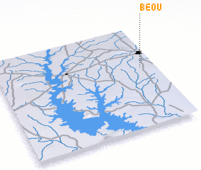 3d view of Béou