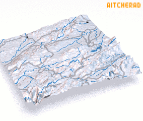 3d view of Aït Cherad