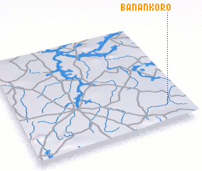 3d view of Banankoro