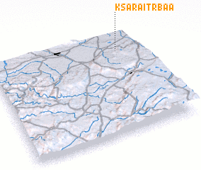 3d view of Ksar Aït Rbaa