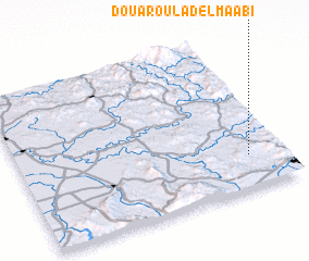 3d view of Douar Oulad el Maabi