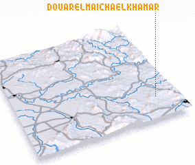 3d view of Douar el Maïcha el Khamar