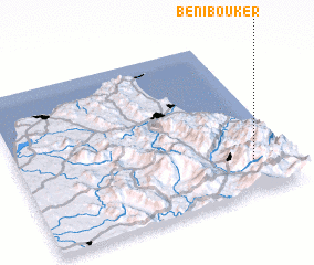 3d view of Beni Bouker