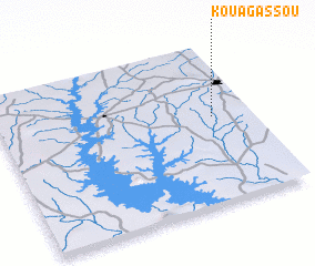 3d view of Kouagassou