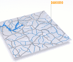 3d view of Dakoro