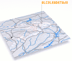 3d view of Alcolea de Tajo