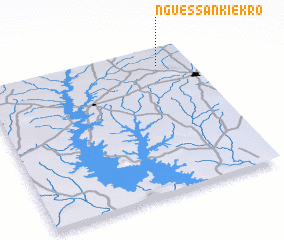 3d view of Nguessankiékro