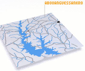 3d view of Aboua-Nguessankro