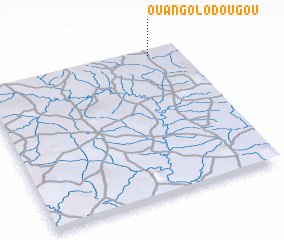3d view of Ouangolodougou