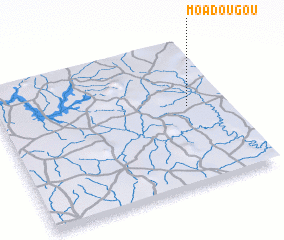 3d view of Moadougou