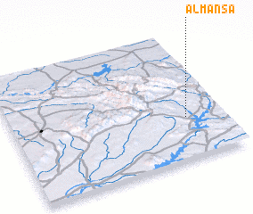 3d view of Almansa