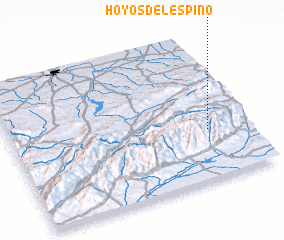 3d view of Hoyos del Espino