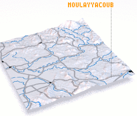 3d view of Moulay Yacoub