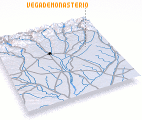 3d view of Vega de Monasterio