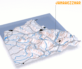 3d view of Jamaâ ez Zhar