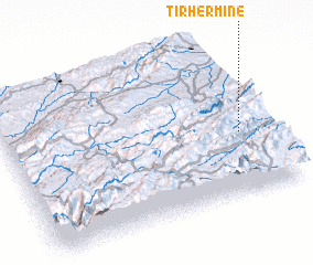 3d view of Tirhermine