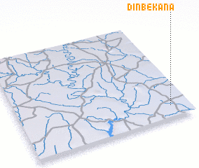 3d view of Dinbékana