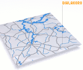 3d view of Dialakoro