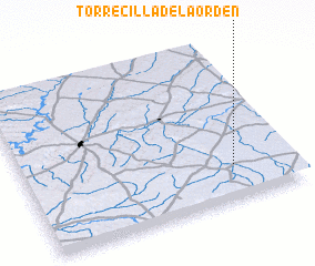 3d view of Torrecilla de la Orden