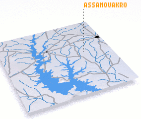 3d view of Assamouakro